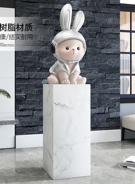 大型落地摆件轻奢高档客t厅家居饰品电视柜旁雕塑开业乔迁礼物