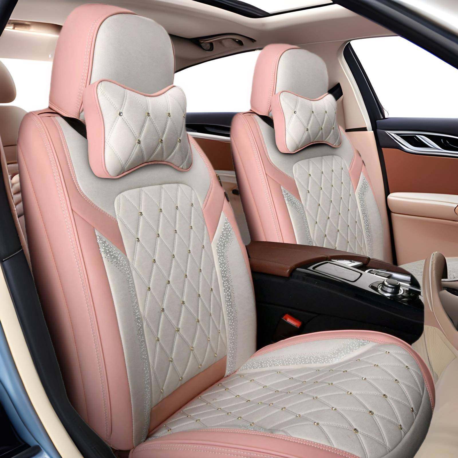 夏女高档四季通用汽车坐垫皮革高级感通用型汽车座套,淘宝优惠券,粉丝福利购,淘宝优惠卷