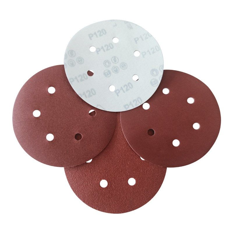 植绒砂纸9寸6孔 圆盘砂纸片墙面打磨抛光砂纸拉绒片225mm背绒砂纸,淘宝优惠券,粉丝福利购,淘宝优惠卷
