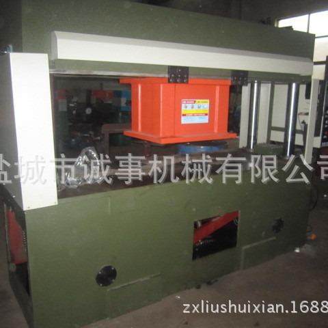 供应全自动电脑移动头裁断机液压平面裁断机皮革布料裁切机 - 图1