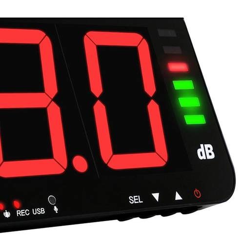 Victor胜利VC834A高精壁挂式分贝仪测试器工业噪音计检测家用声级 - 图2