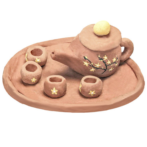 陶泥传统diy材料包粘土泥塑手工工艺品陶艺小学幼儿园活动等 - 图2