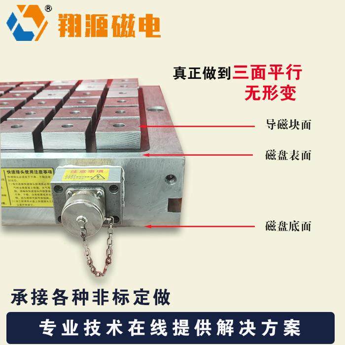 超强力铣削CNC控永磁吸盘强劲吸力安全稳定40*40磁极,淘宝优惠券,粉丝福利购,淘宝优惠卷