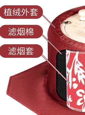 药益宝艾灸盒随身灸家用温灸宝实木熏蒸仪艾灸器具橡木腰腹灸