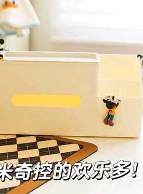 米奇插座开关装饰摆件客厅创意卡通墙贴装饰diy杯缘公仔结婚摆件
