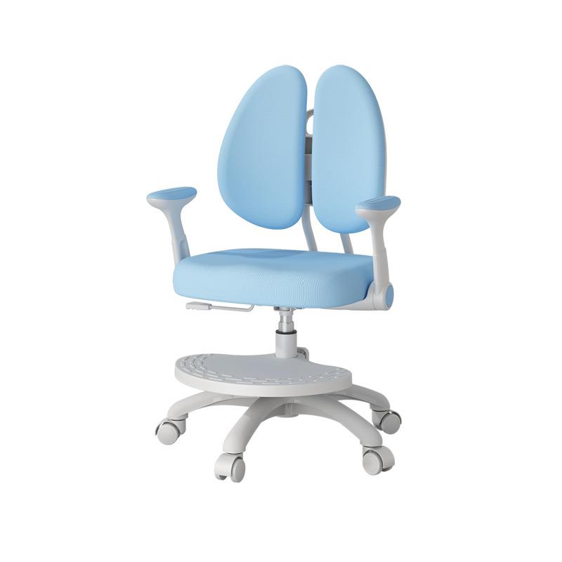 Learning table and chair for children back-pull primary school students correct sitting posture child seat home adjustable lifting writing learning chair