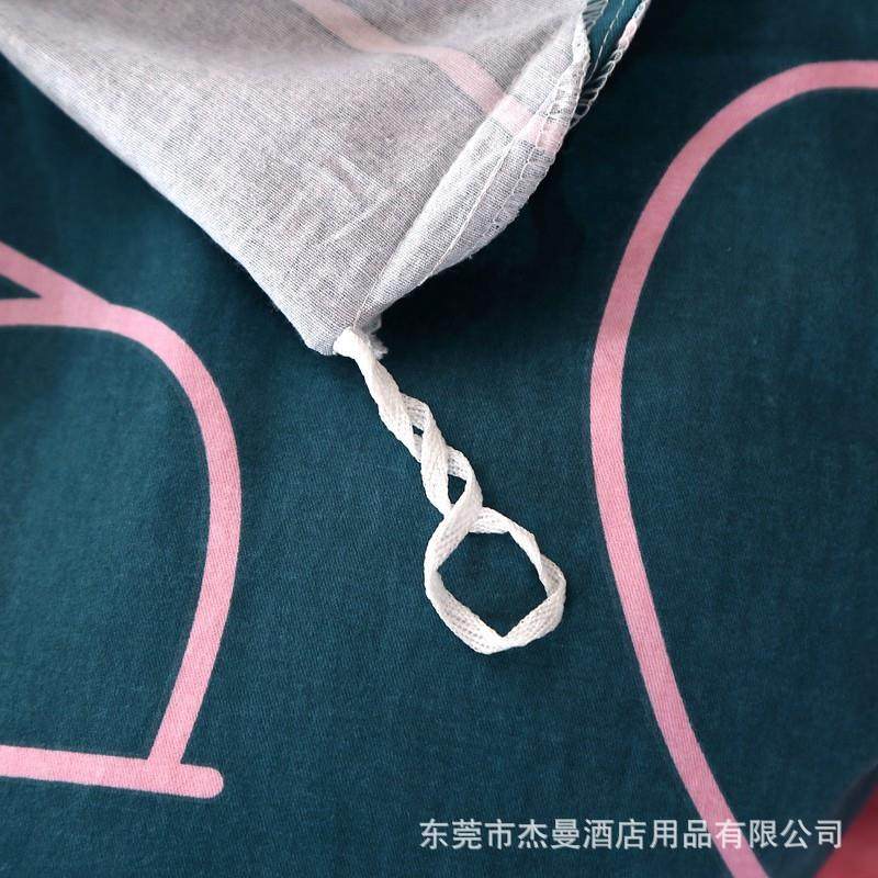 直销纯棉全棉四件套全尺寸用全棉磨毛长绒棉全棉床单被套 - 图2