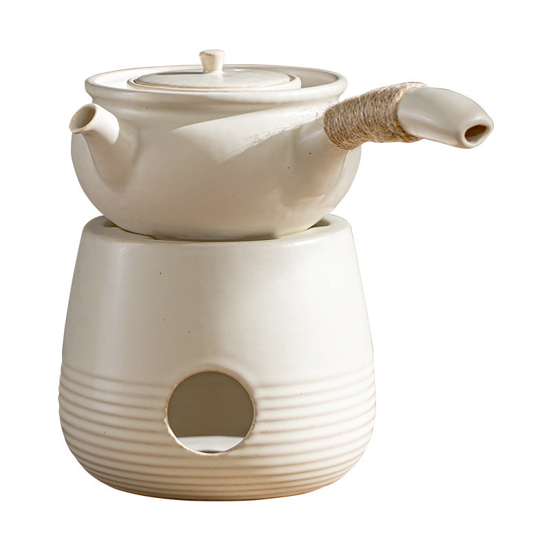 普洱煮茶器白茶黑茶专用侧把煮茶壶陶瓷酒精灯底座罐罐奶茶煮茶炉,淘宝优惠券,粉丝福利购,淘宝优惠卷