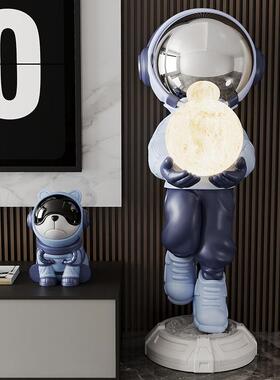 宇航员太空人蓝牙音响大型落地客厅摆件电视柜科技感装饰乔迁礼物