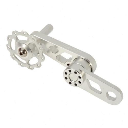 BYA412单速车折叠车导轮椭圆牙盘链条张链器拉链器11T后拨压链器 - 图3