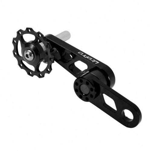 BYA412单速车折叠车导轮椭圆牙盘链条张链器拉链器11T后拨压链器 - 图1