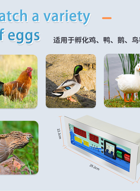 大型孵化机XM-18D控制器 全自动微电脑温湿度控制仪 孵化设备配件