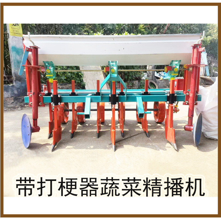 免耕蒋腿谷子精播机旋耕机带油菜播种机南阳娃娃菜穴播机可施肥 - 图2
