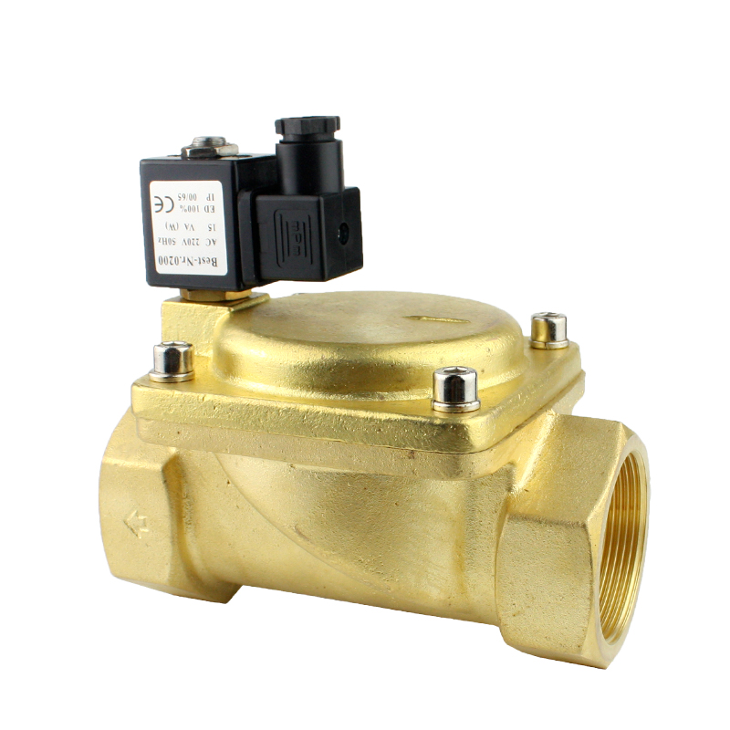 二位二通0927700常闭式膜片电磁阀水阀气阀2寸 大口径高压 空压机 - 图2