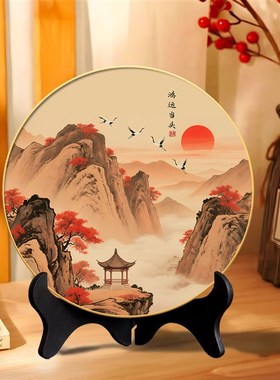 2025新款创意家n和万事兴摆件进宅氛围布置装饰品家用书房桌面摆