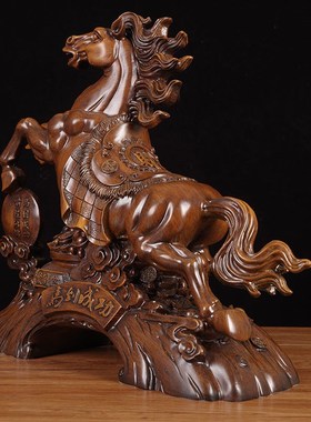 马到成功新款马摆件前程似锦家居客厅酒柜玄关办公室乔Z迁开业礼