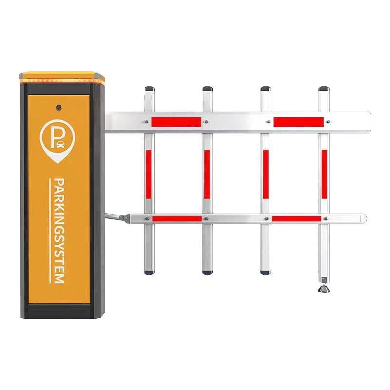 Fence-type barrier gate, electric lift gate, license plate recognition all-in-one machine, access control fee, five-point duty, lift pole