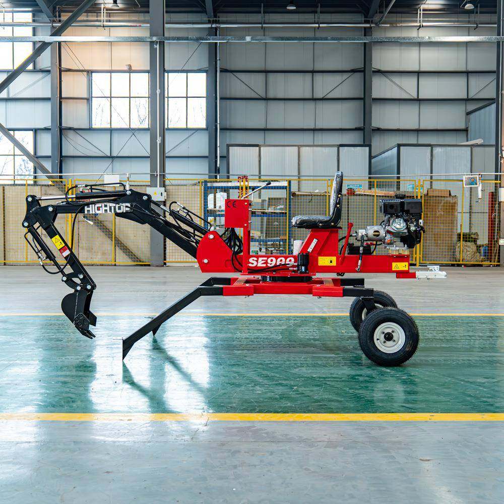 全地形轮式挖掘机挖土钻孔割草多用途轮胎挖机,淘宝优惠券,粉丝福利购,淘宝优惠卷