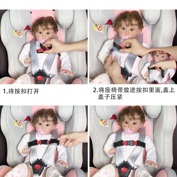 汽车儿童安全座椅胸扣安全带固定器扣子宝宝防脱调节锁扣神器配件,淘宝优惠券,粉丝福利购,淘宝优惠卷