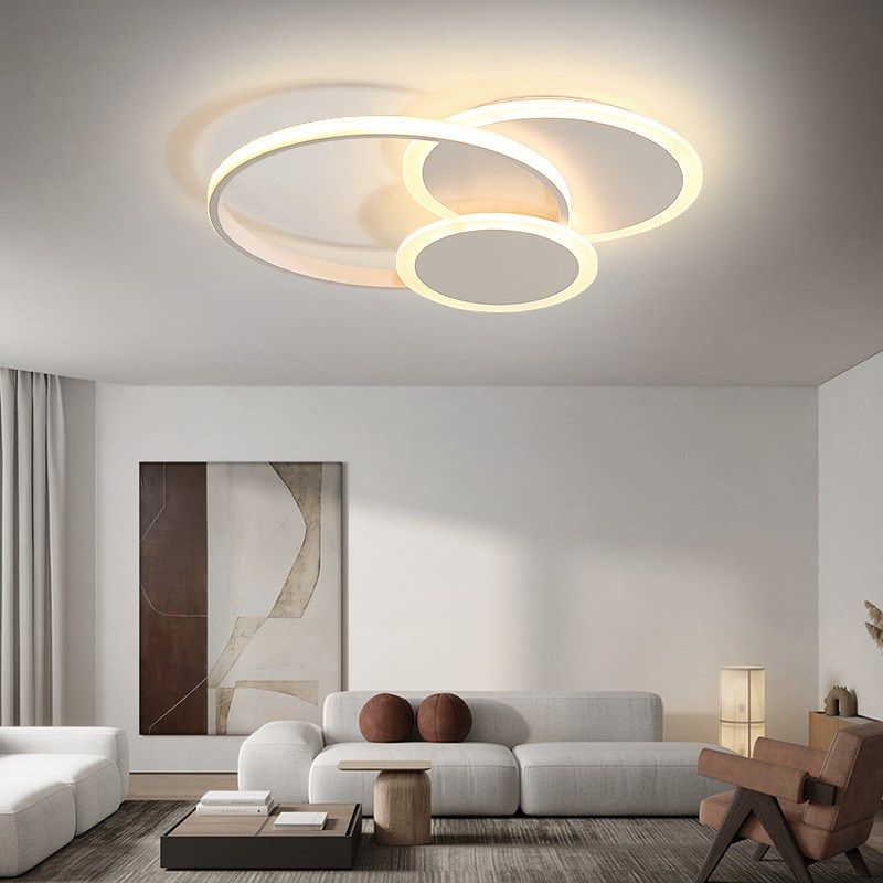 极简客厅灯吸顶灯2023年新款家用北K欧大厅大灯圆环客厅主灯具,淘宝优惠券,粉丝福利购,淘宝优惠卷