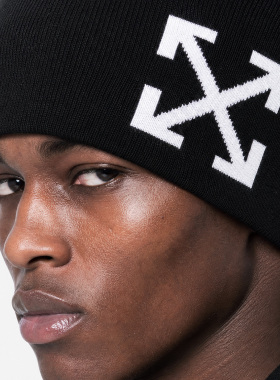 OFF-WHITE™秋冬保暖针织毛线帽