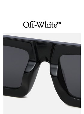 OFF-WHITE c/o VIRGIL ABLOH™情侣款粗框方框墨镜太阳镜RI060K