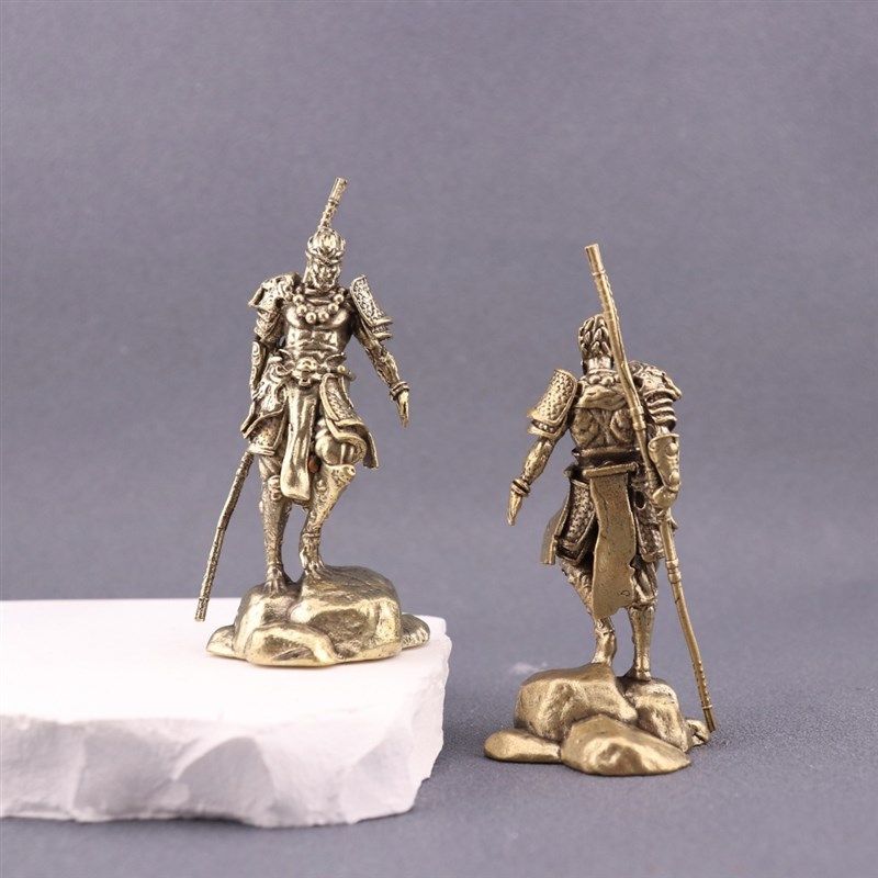 黑神话孙悟空桌面小摆件齐天大圣B斗战胜佛鱼缸造景茶宠装饰工艺,淘宝优惠券,粉丝福利购,淘宝优惠卷