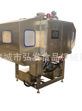 油炸鸡米花上浆裹粉油炸压滤机 油渣过滤滤油机 油炸配套过滤设备