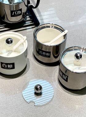 轻奢厨房厨房用品陶瓷调料罐套装家用好物调料瓶全套高颜值调味罐