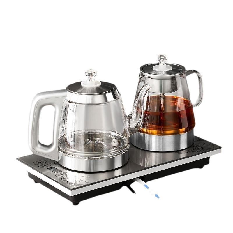 新品烧水壶全自动上水壶蓝光烧水壶底部上水煮茶器泡茶壶台嵌两用 - 图3
