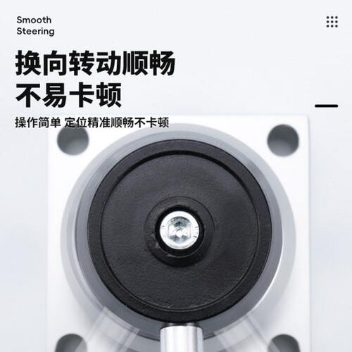气动手转阀K34R6-8D/L/A/S气缸控制换向开关手动阀二位四通手扳阀 - 图2