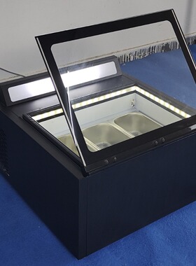 商用吧台冰淇淋展示柜gelato冷柜台式冰激凌冰柜咖啡店增项冷藏柜