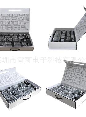 新款工厂直销LED线条灯挤压铝槽外壳套件灯槽大小款样品箱led铝型