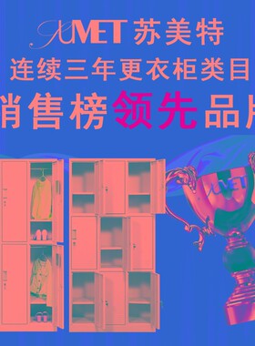 员工铁皮更衣柜带锁储物柜存包柜鞋柜碗柜子宿舍多门文件柜资料柜
