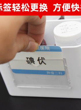 医院用分格收纳盒分隔物品收纳筐药品分类针剂盒药房输液盒摆药盒