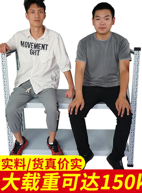 定制加厚货架置物架多层仓库库房货架三层小货架家用仓储3层货架