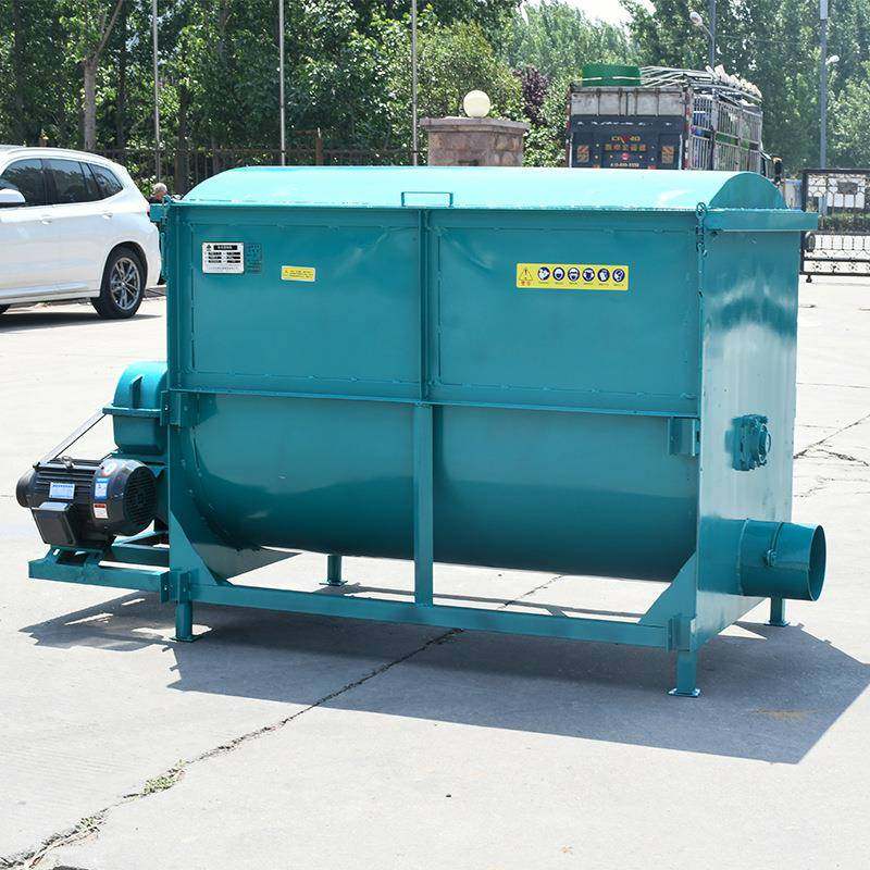 卧式草料搅拌机干湿两用拌草机饲料牛羊料养殖酒糟混饲草料,淘宝优惠券,粉丝福利购,淘宝优惠卷