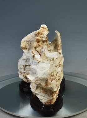 琴书侣 灵璧石4997号 观赏石 奇石 商务礼品 家居工艺品装饰摆件