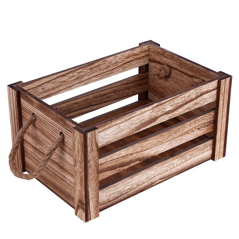 多规格长方形木盒超市酒水陈列架无盖收纳储物木盒木条箱子,淘宝优惠券,粉丝福利购,淘宝优惠卷