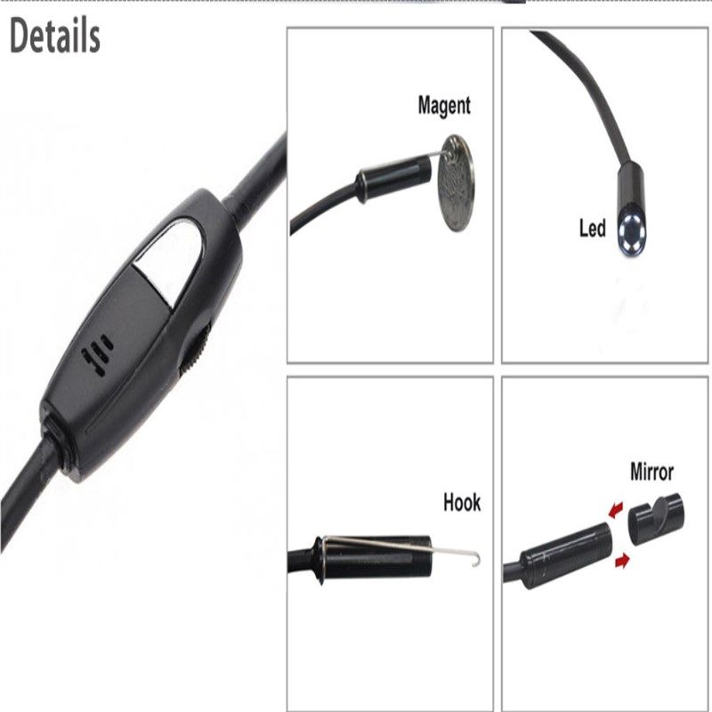 厂家5.5mm安卓usb手机内窥镜汽车电子工业检测视频高清防水便携式,淘宝优惠券,粉丝福利购,淘宝优惠卷