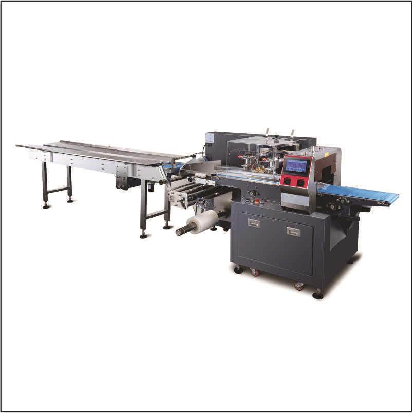 蛋挞全自动包装机烤鸭卷饼自动软面包热收缩膜包高效,淘宝优惠券,粉丝福利购,淘宝优惠卷