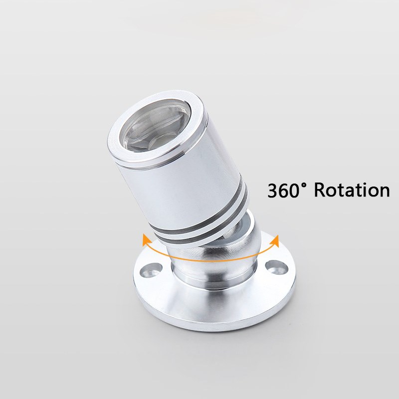 遥控LED明装迷你小射灯USB调光酒柜珠宝柜台展示柜手办模型吸顶灯 - 图2