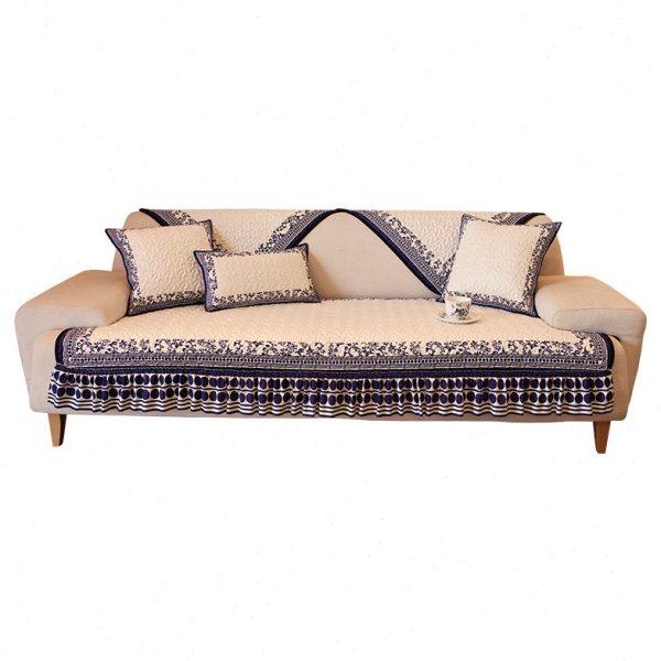 新中式高档沙发垫子四季通用防滑布艺坐垫套简约现代全包盖布巾罩,淘宝优惠券,粉丝福利购,淘宝优惠卷