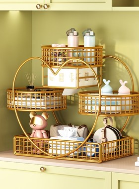 钥匙收纳b玄关摆件入户进门口装饰客厅台面小杂物收纳盒桌面置物