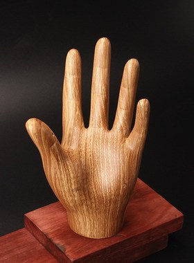 抽象艺术摆件创意手掌饰品收x纳展示架样板房客厅卧室桌面现代摆