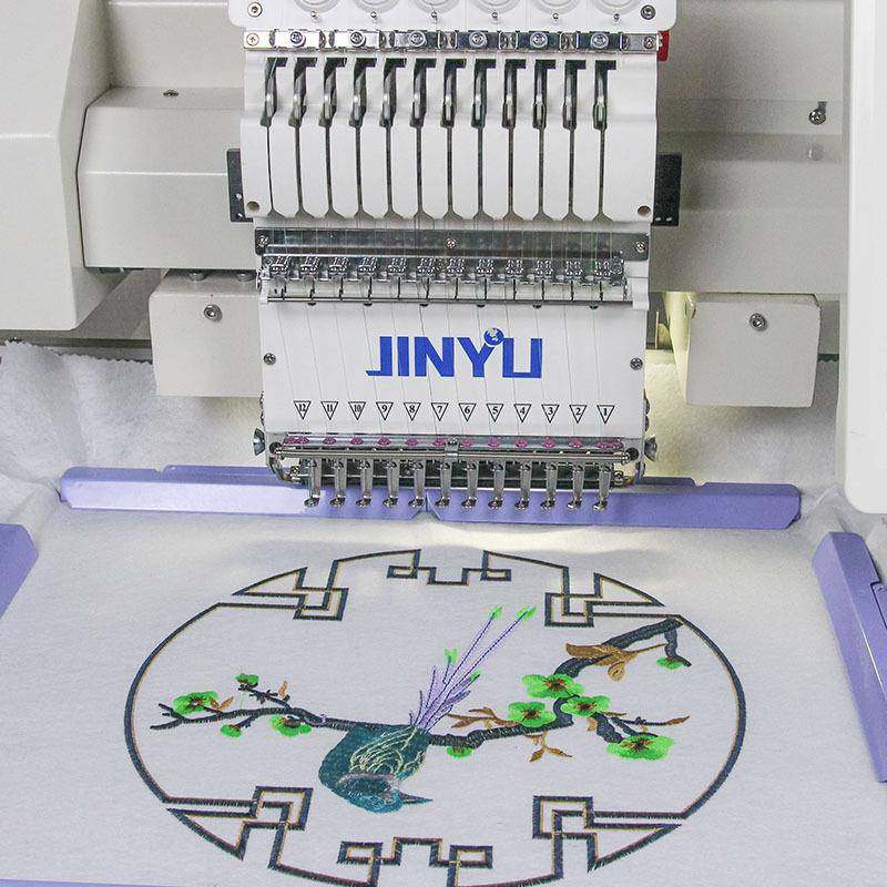 小型单头12针自动电脑绣花机平绣帽子成衣刺绣机,淘宝优惠券,粉丝福利购,淘宝优惠卷