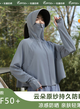 冰丝防晒衣女款2026新款夏季防紫外线防晒服薄款防晒罩衫防晒外套
