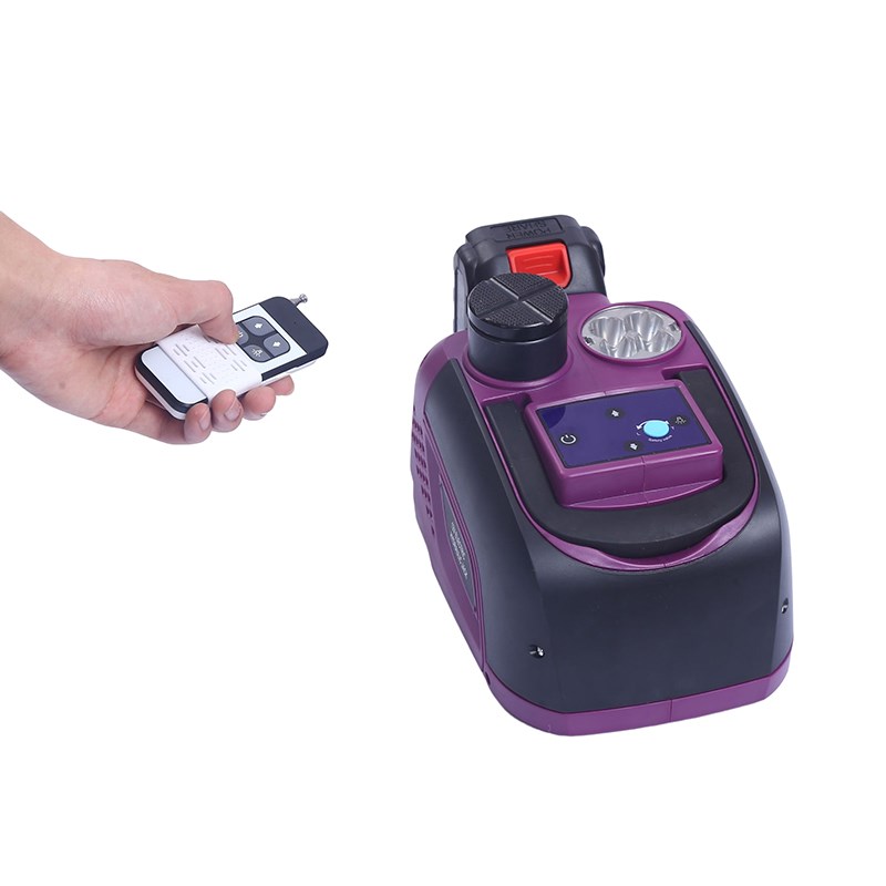 无线锂电遥控电动液压千斤顶小汽车用车载电动P扳手越Z野换胎工具 - 图1