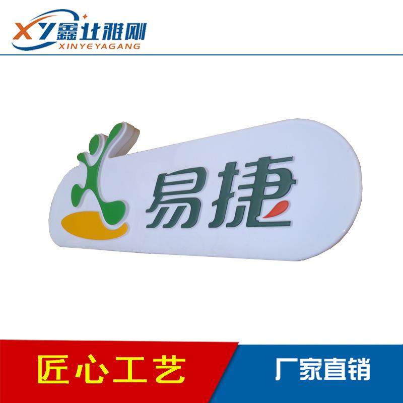 中石化加油站快捷易捷灯箱便利店门头超市门头易捷快捷灯箱