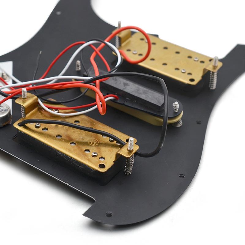 ST双单双电吉他护板前盖板线路总成珍珠色面板拾音器总成2t1v电子 - 图2